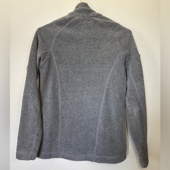 Roots Grey Full-Zip Fleece Jacket XS - Picture 6 of 7